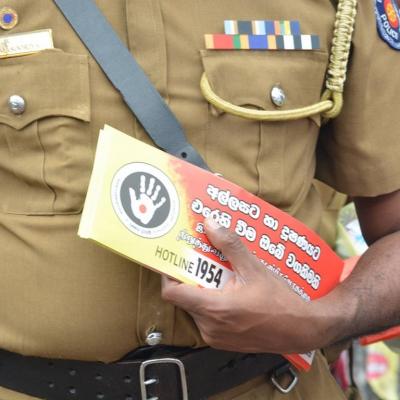 Anti Corruption Day Sticker Campaign 2015 Jaffna 25