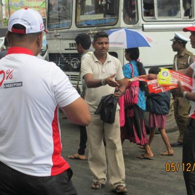 Anti Corruption Day Sticker Campaign Badulla 11