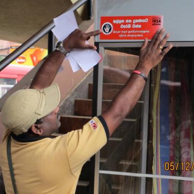 Anti Corruption Day Sticker Campaign 2015