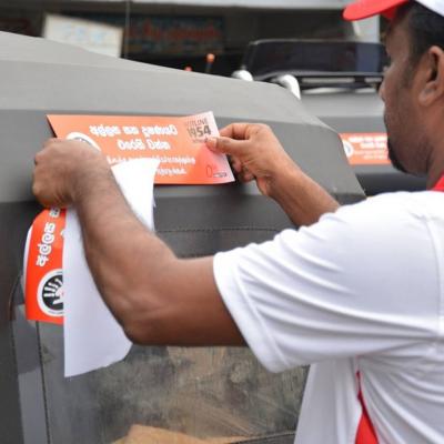 Anti Corruption Day Sticker Campaign 2015 Vaunia 10